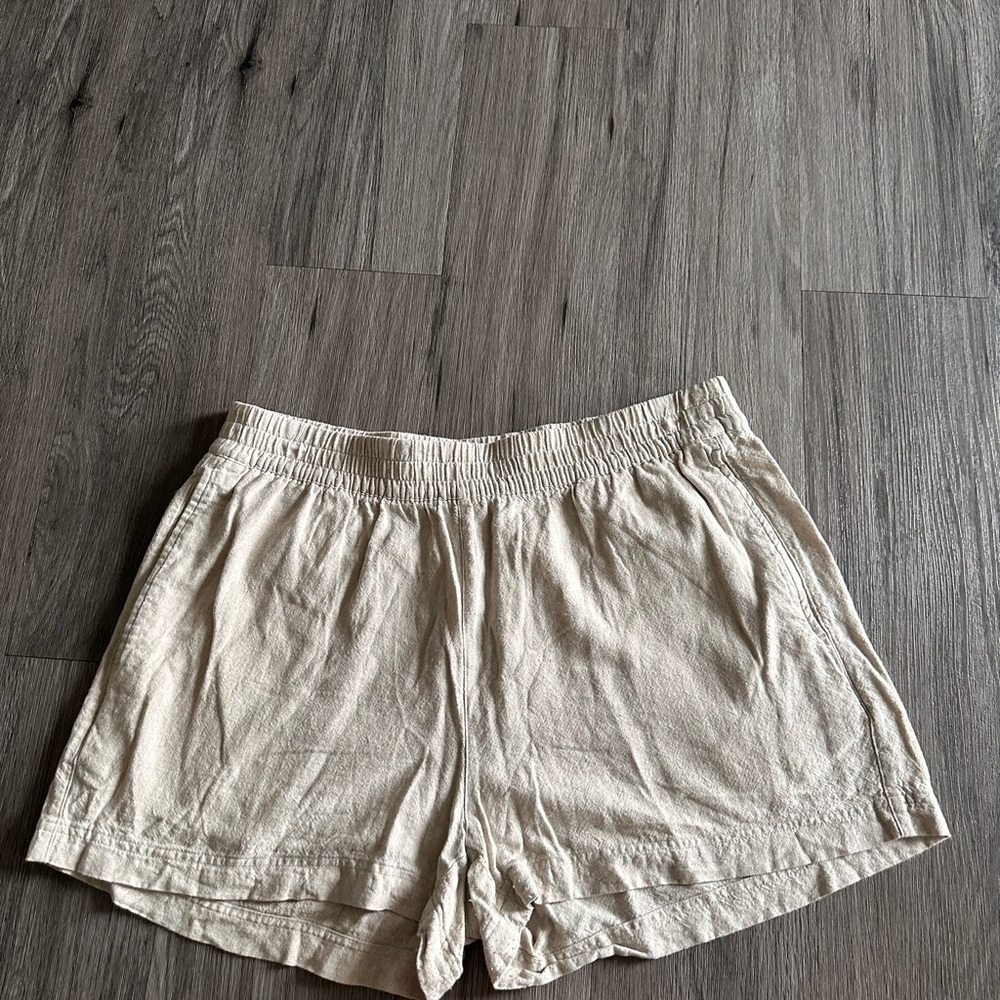 Old Navy Tan High Waist Shorts